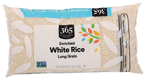 365 by Whole Foods Market, Long Grain Rice, White, 8 Ounce