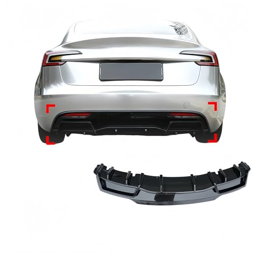 Spoiler de pare-chocs arrière Tesla Model 3 Highland pour protéger le diffuseur