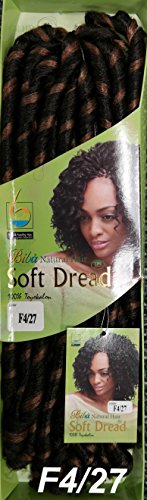 Biba-Soft Dred Braid-Natural Hair- Crochet Hair Braid-[2PACKS DEAL] (F4/27)