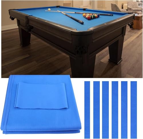 Remplacement nappe de billard vert tapis nylon polyester prédécoupé - 3