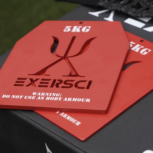 Exersci® Tactical Weighted Vest (1.5kg - 23.5kg) - Calisthenics, Bodyweight Workouts, HIIT, Cardio & Strength Training - Image 6