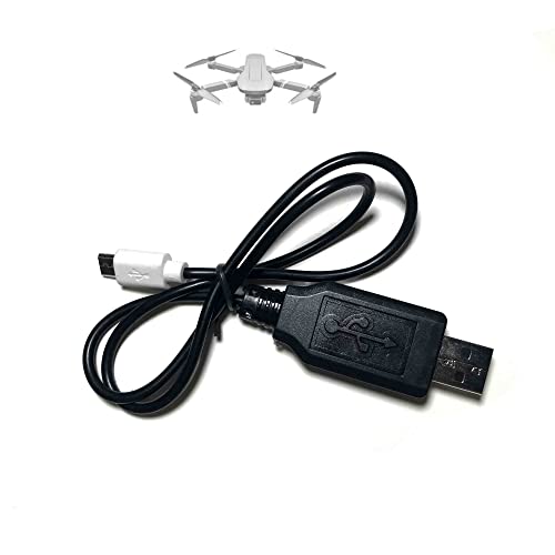 Zhipaiji For 4D F4 Drone Battery Part, For 4D-F4 Drone 7.4V 3500Mah Lipo Battery Charging Cable Replacement Part 4D-F4 Drone Drone Usb Charger Usb Charging Cable For 4D F4 Drone Accessories Spare Part #TOP24