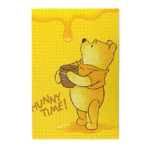 ジグソーパズル 1000ピース くまのプーさん 子供用 クリスマス バレンタインデー 誕生日プレゼントに最適 お祝いギフト 50x75cm