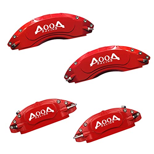 Couvertures d'étrier de frein alu rouge AOOA pour masquer les étriers Dodge ternis