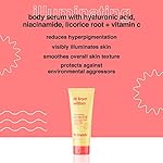 B.TAN Moisturizing Body Lotion | Lit From Within Body Serum - Get a Brightening Glow, For Dry Dull Skin, Packed with Hyaluronic Acid, Niacinamide+ Vitamin C, 8 Fl Oz - Image 3