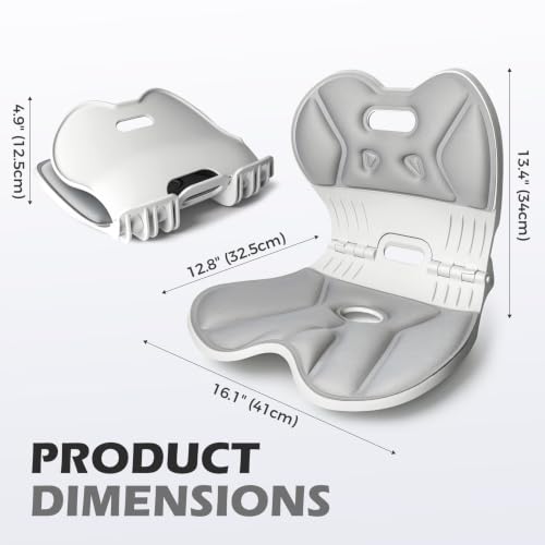 CARHOME Foldable Ergonomic Lumbar Support Seat for Office Chairs — view 5
