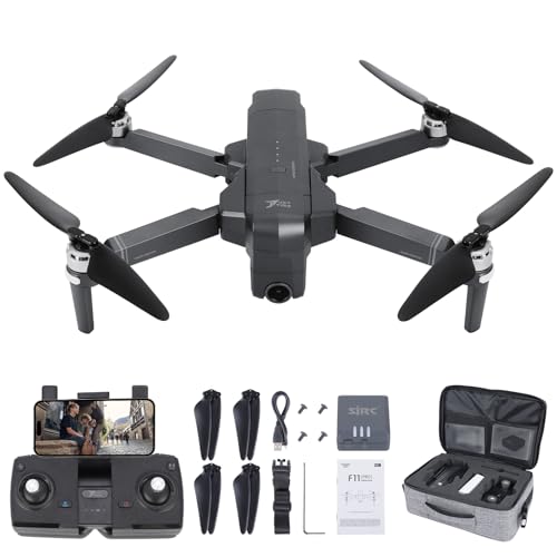 Drone with Camera, 2.7K HD FPV Camera, Foldable Drone with GPS Intelligent Following, Brushless Motor, Smart Return to Home, Waypoint Fly, Optical Flow Positioning, 26 Mins Flight Time, Drone for Kids and Beginner, FAA Remote ID Compliant