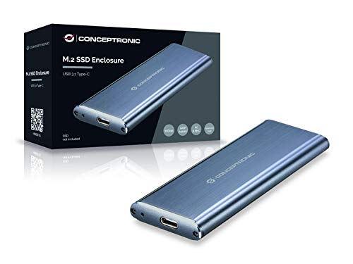 Caja externa para SSD M.2 USB 3.1 Tipo-C miniatura 2