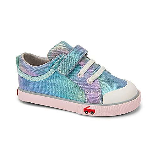 See Kai Run, Kristin Sneakers For Kids, Rainbow Shimmer, 2.5Y #TOP5