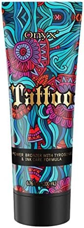 Onyx Tattoo Tanning Lotion Fade Protection Ink Care Formula for Indoor & Outdoor