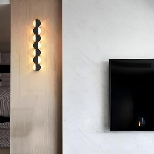 Image of FILLISKA Led Wall Highlighter Light, 3-in-1 Colour Changing, Luxurious Wall Decor (18 Watt Black&White-B1274)