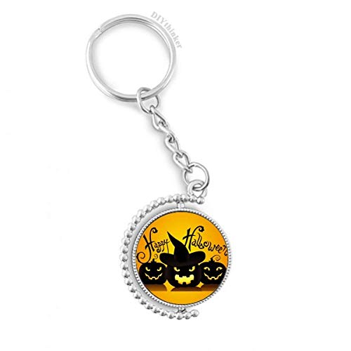 Porte-clé Halloween Ghost Peur multicolore pour personnaliser votre sac à dos de saison