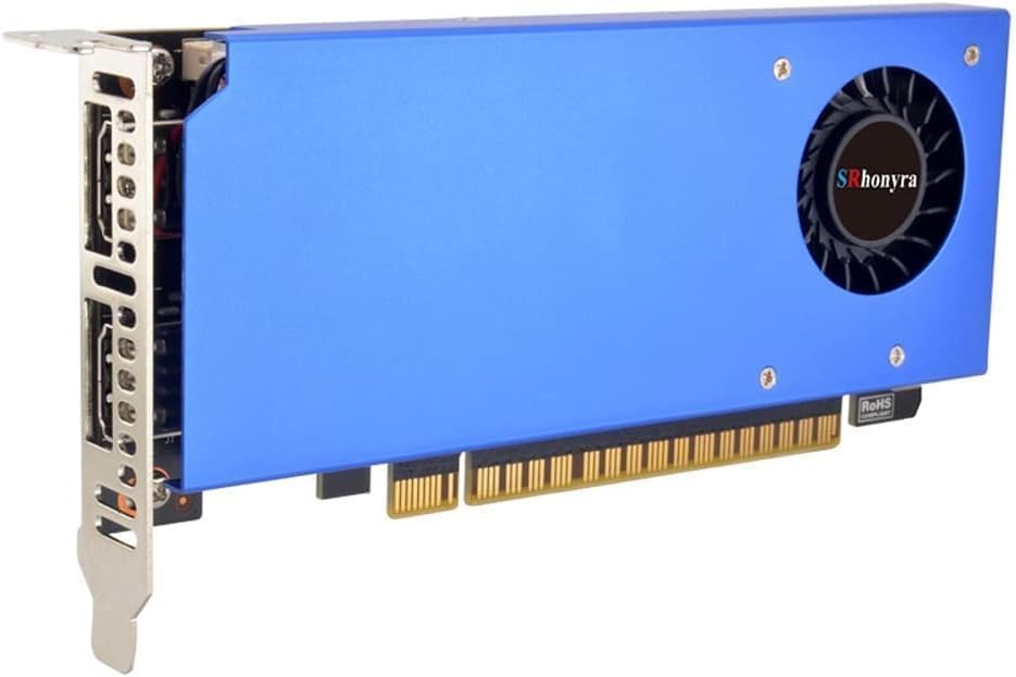 GTX 1650 4GB Low Profile Graphics Card | Native HDMIx2,128-Bit,PCIe 3.0 x16, DirectX 12 OpenGL 4.6,HDCP 2.2
