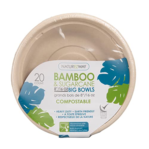 NatureZway - Elevate Events with Sustainable 8" Bamboo & Sugarcane