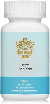 Mo Yao, Myrrh Resin Granules, 51 Herbal Extract, 100 Grams/Bottle