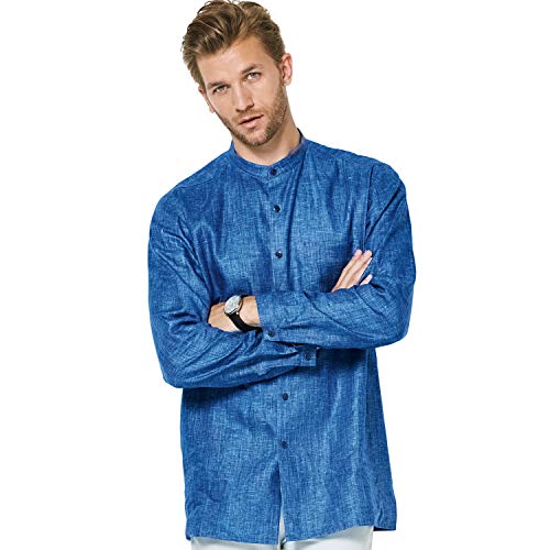 Burda Style Sewing Pattern 6349 - Men's Shirt With Collar, A(36-38-40-42-44-46-48-50) #TOP4
