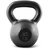 35-Lbs CAP Barbell Cast Iron Kettlebell only .99: eDeal Info