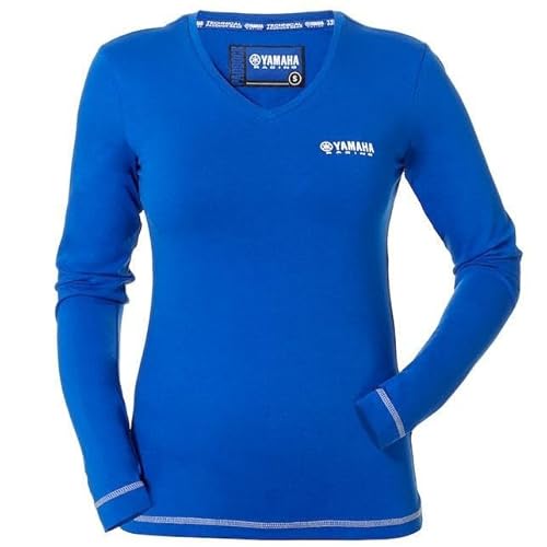 YAMAHA Ladies Norcia Long Sleeve Top Blue M