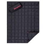 KingCamp Camping Blanket Lightweight, Multifunctional Warm Puffy Outdoor Blanket with Snap Button, Water Repellent, Backpacking Quilt for Travel, Airplane, Hiking, Picnic