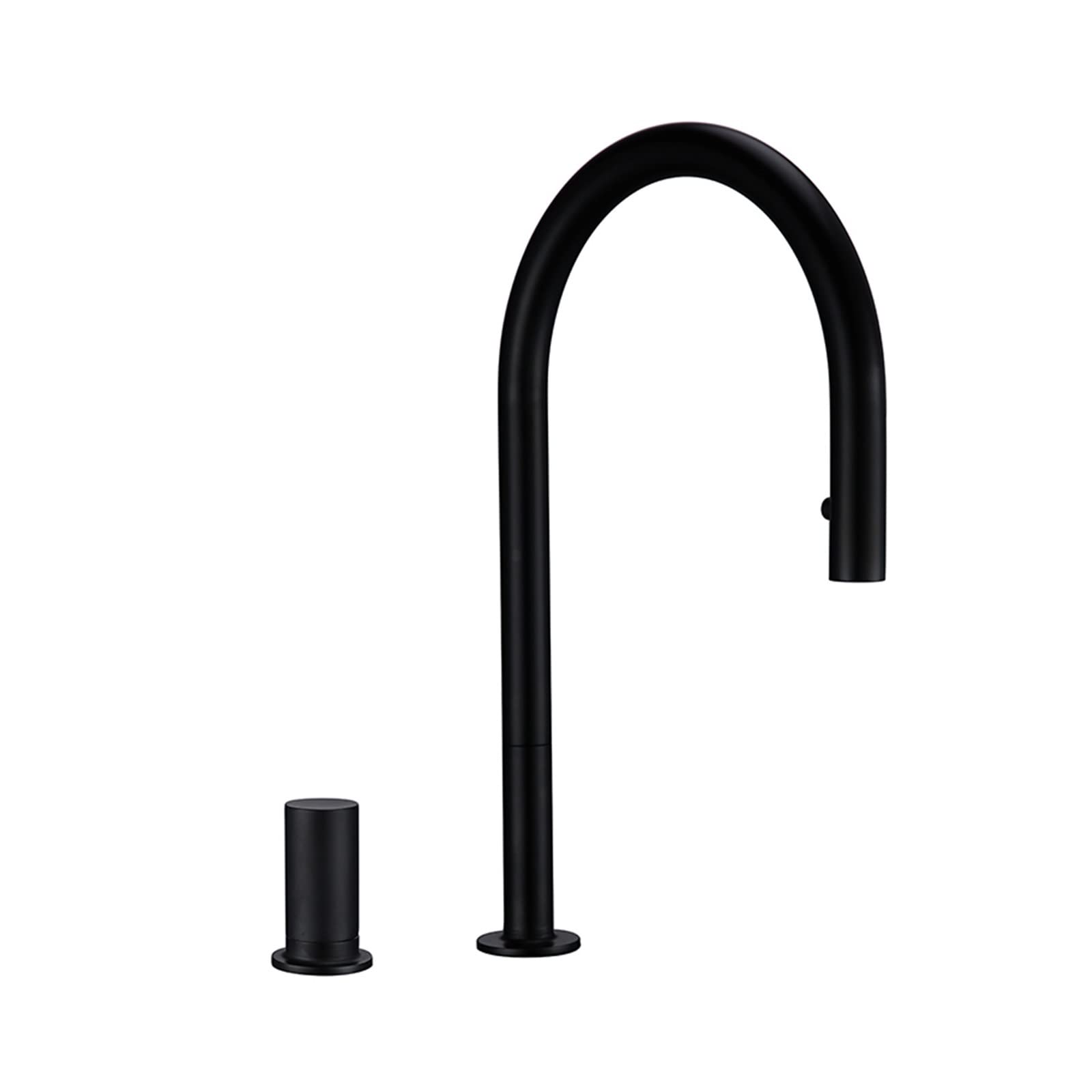 Robinet intelligent pour évier de cuisine KitchenMatt en laiton massif