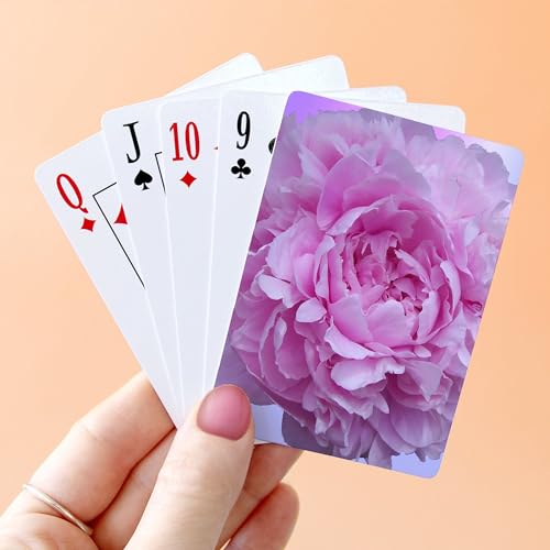 Cartas de Póker Tamaño Estándar Peony Flower miniatura 4