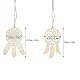HERCHR 20 Stück Traumfänger Für Gute Träume, Hochzeitsanhänger, Schlüsselanhänger, Traumfänger Aus Holz, Traumfänger Charme, Traumfänger Anhänger, Schlüsselanhänger Kleiner Traumfänger