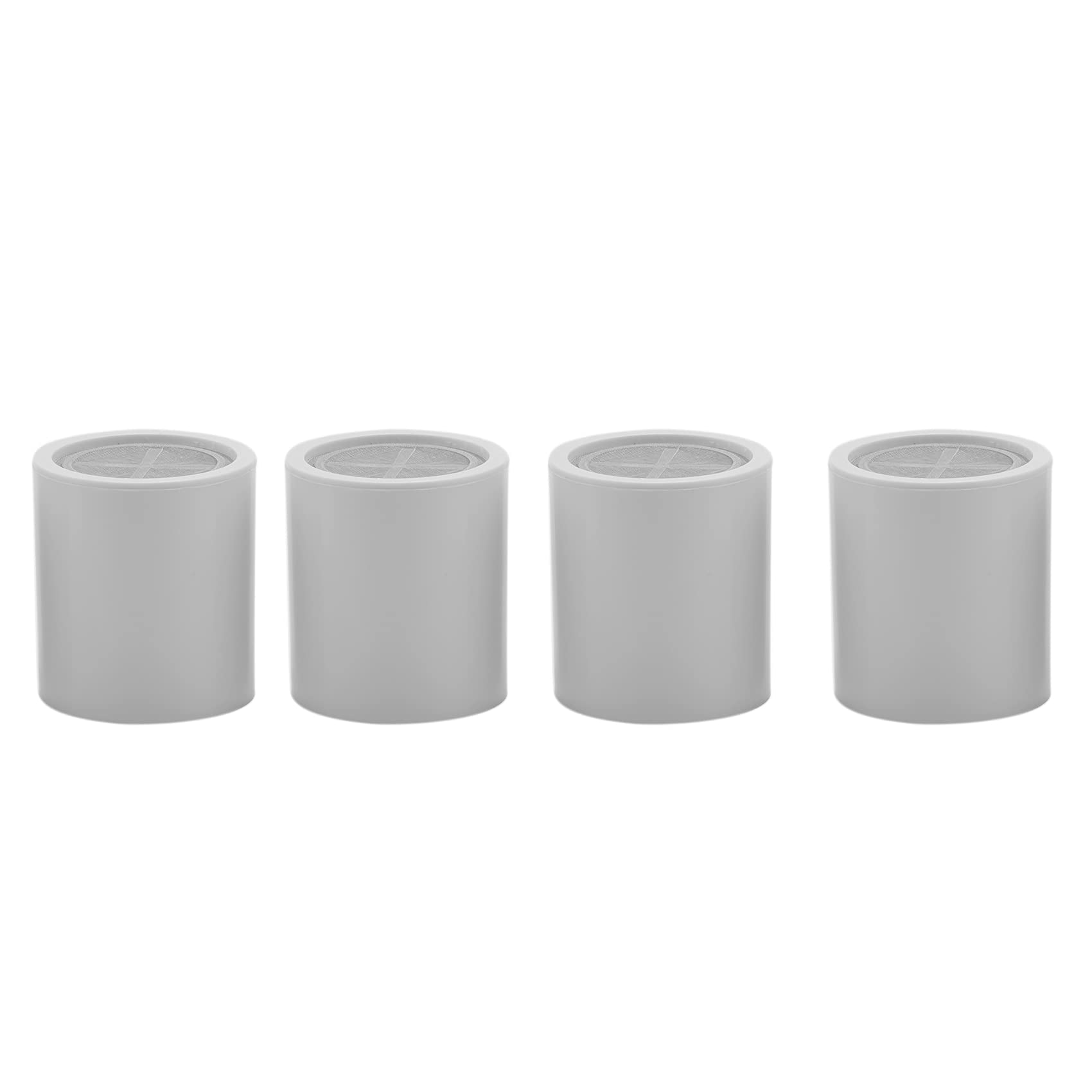 CTRLZS 15 Stage Universal Shower Water Filter Cartridges (4 Pack) Removes Chlorine, Microorganisms, Hard Water - Replacement