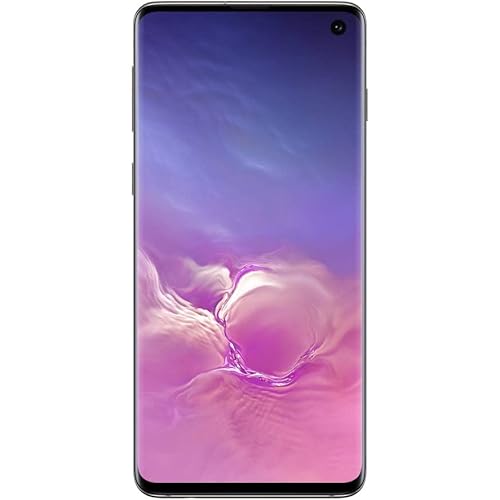 SAM Galaxy S10 Smartphone SM G973F, 4G, International Version (No US Warranty), 128GB 8GB RAM, Prism Black - Unlocked