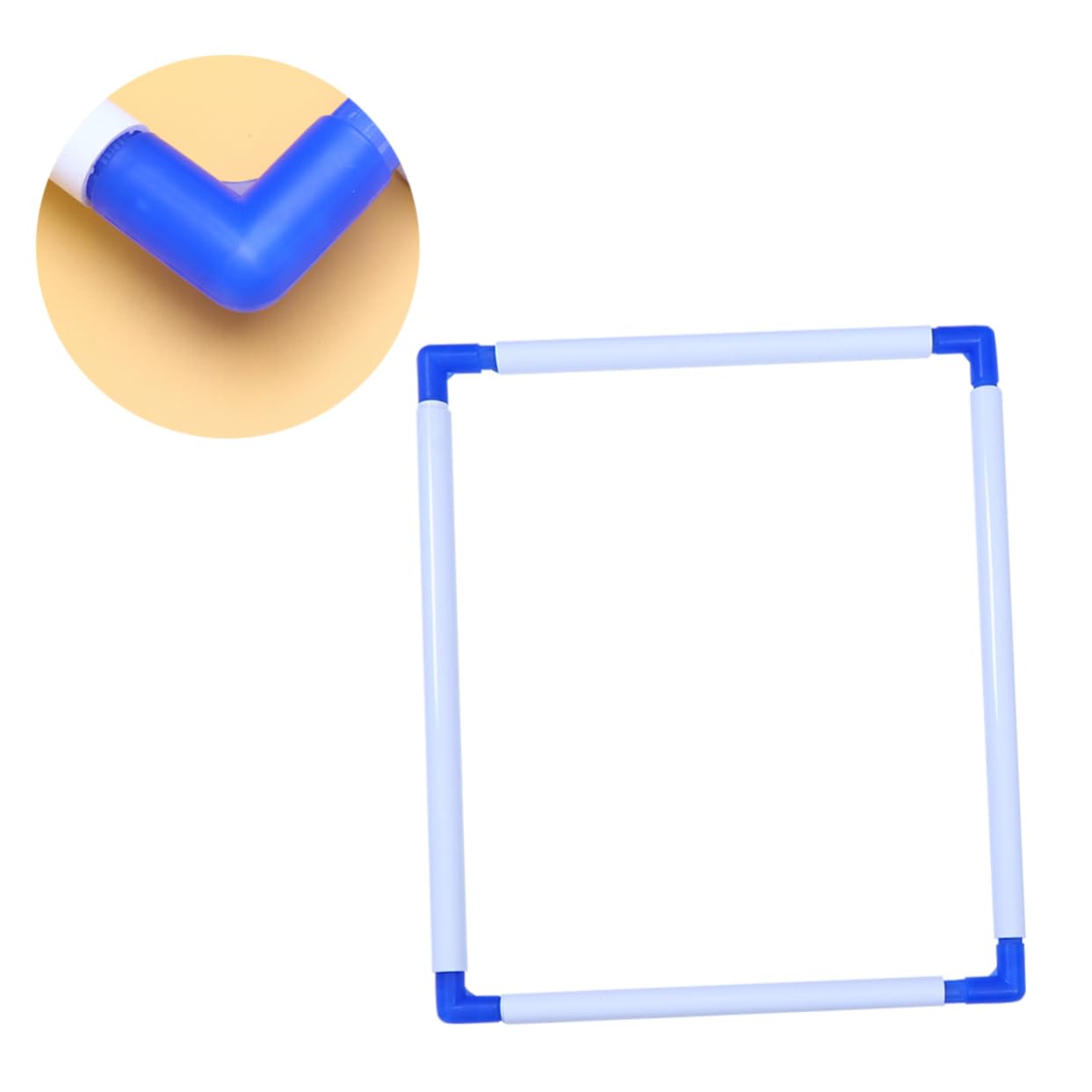 HAPINARY Portable Cross Stitch Frame Embroidery Frame Lap Stand for Embroidery Clamp Random Color