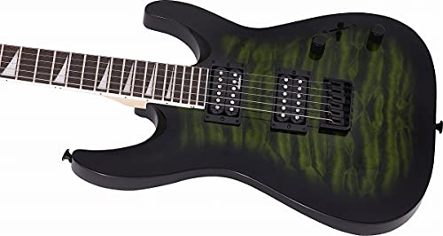 Jackson JS32Q DKA HT Trans Green Burst · Guitare électrique - Les Beatles, Paul McCartney, John Lennon, RIngo Starr, George Harrison Jackson JS32Q DKA HT Trans Green Burst · Guitare électrique – Image 8
