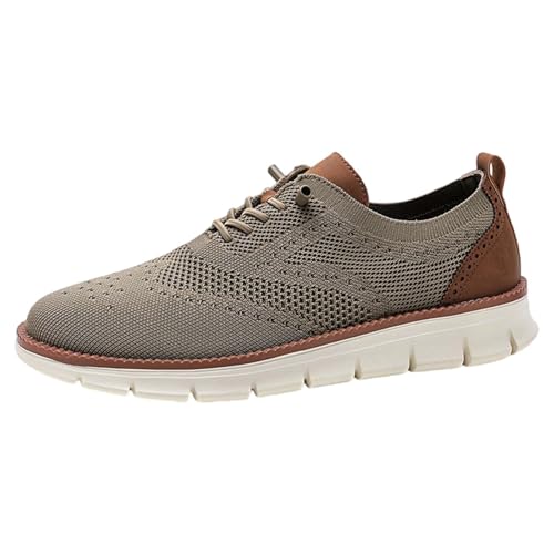 Breeze Urban Zapatos Hombres Malla Zapatillas de Deporte de Punta Ancha Zapatillas de Deporte Ligero Transpirable Zapatillas Deportivas Antideslizante Zapatos Casuales Cómodos Zapatos Wearbreez para