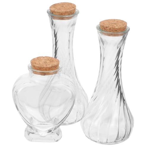 Récipients vides décoratifs en verre transparent haut de gamme - 2