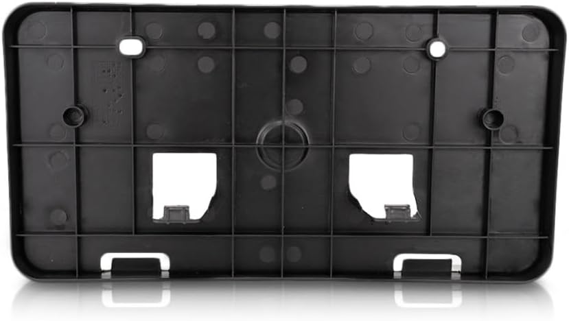 for Toyota Corolla 2009 2010 2011 2012 2013 License Plate Bracket | Front | Made of Plastic | Black | Replacement for TO1068118 | 5211402060, 615343612829