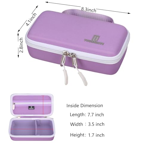 Maleta rígida para cámara Tourmate 2.5K violeta miniatura 6