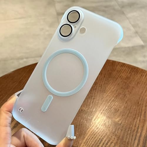 Coque sans cadre iPhone 11 bleu mate contre les rayures