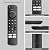 Replacement Remote for Insignia, Toshiba, Pioneer Smart TV, Compatible with Smart TV with 4 Shortcut Keys