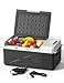 Produktbild OMISOON Kühlbox Auto 15.6L, Kompressor Kühlbox Elektrisch 12/24V mit ECO Modus, Mini Kühlschrank Elektrische Tragbare -20~20 für Auto, LKW, Camping, Boot