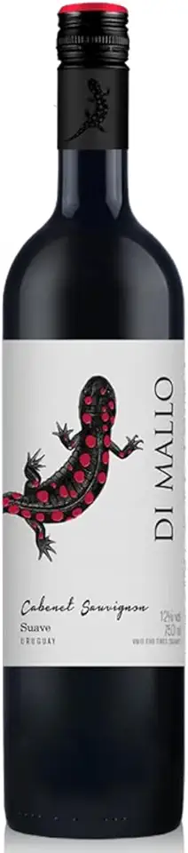 Vinho Cabernet Sauvignon Tinto Suave Fino Uruguaio Di Mallo 750ml Aromas Frutados Equilibrado Macio e Refrescante Ideal para Diversos Paladares