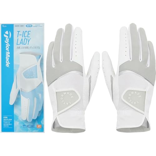 TAYLORMADE GOLF(�e�[���[���C�h�S���t) T-ICE ���f�B 4.0 �O���[�u �y�A �z���C�g/�O���[ �T�C�Y : 19cm ���f�B�[�X �S���t�p�O���[�u TL941 26SS