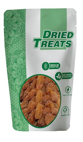 Image of Dried Treats Premium Raisins (Golden Raisins /Munakka, 200g)