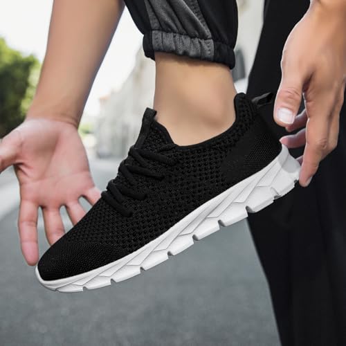 Image of ZGPWZWL Mens Running Shoes Fashion Sneakers Tennis Walking Casual Athletic Lightweight Breathable Workout Gym Comfortable Shoes