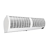 YOON Mur-Rideau Commercial À Faible Bruit Et À Économie D'énergie, Rideau d'air Intérieur À Distance, Empêche Efficacement La Perte d'air Intérieur Froid/Chaud (Taille : 900-1200 Mm) (Size : 1000mm)