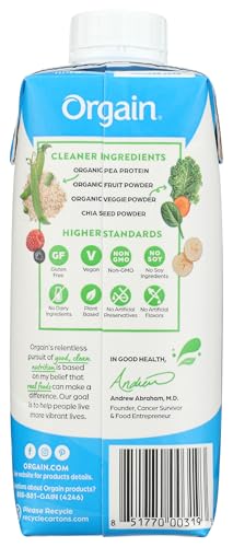 Image of ORGAIN SHAKE SNGLE SMTH CHOC VEG 11OZ