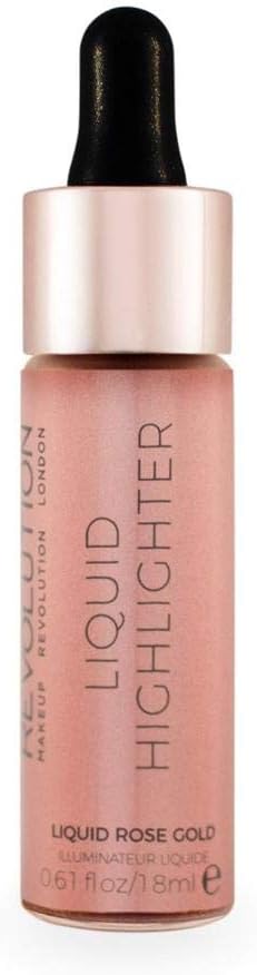 Makeup Revolution Liquid Highlighter -Rose Gold