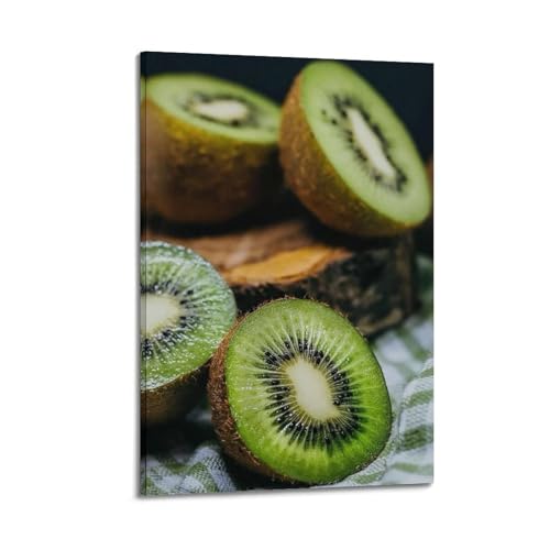 Impression sur toile kiwis pour mur vide chambre 30x45