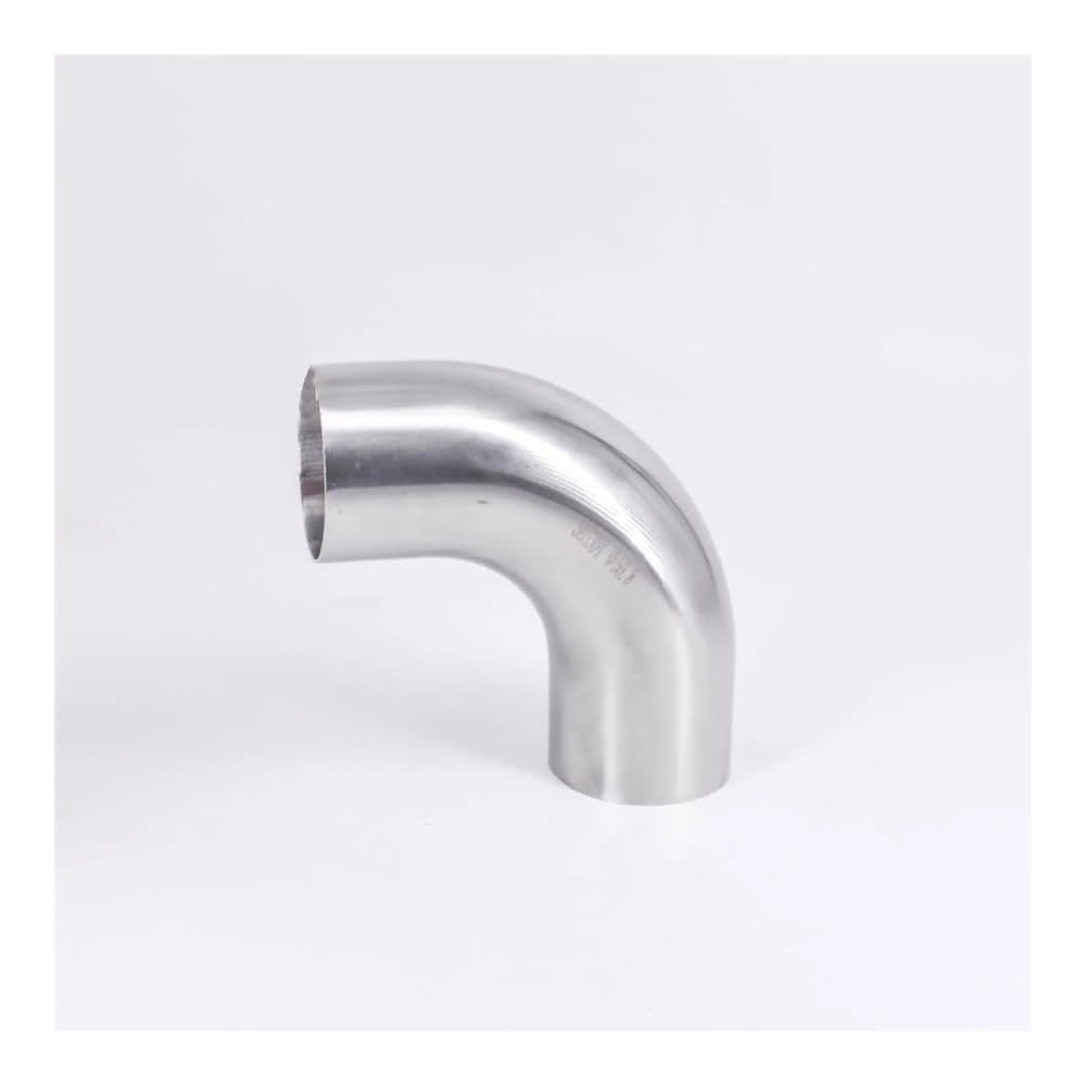 Rvblrdse One Color 51Mm 2" Od Lengthen 20Mm Sus 304 Stainless Steel Butt Weld 90 Deg Elbow Pipe Fitting Beer