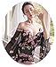 Kimono Robe Femmes,Robe De Saint Valentin Transparent Japonais Sexy Lingerie Robe Kimono Sauna Spa Robe De Bain Vêtements De Nuit Chemise De Nuit pour Femme Femme Fille Dames, Noir, Taille Unique