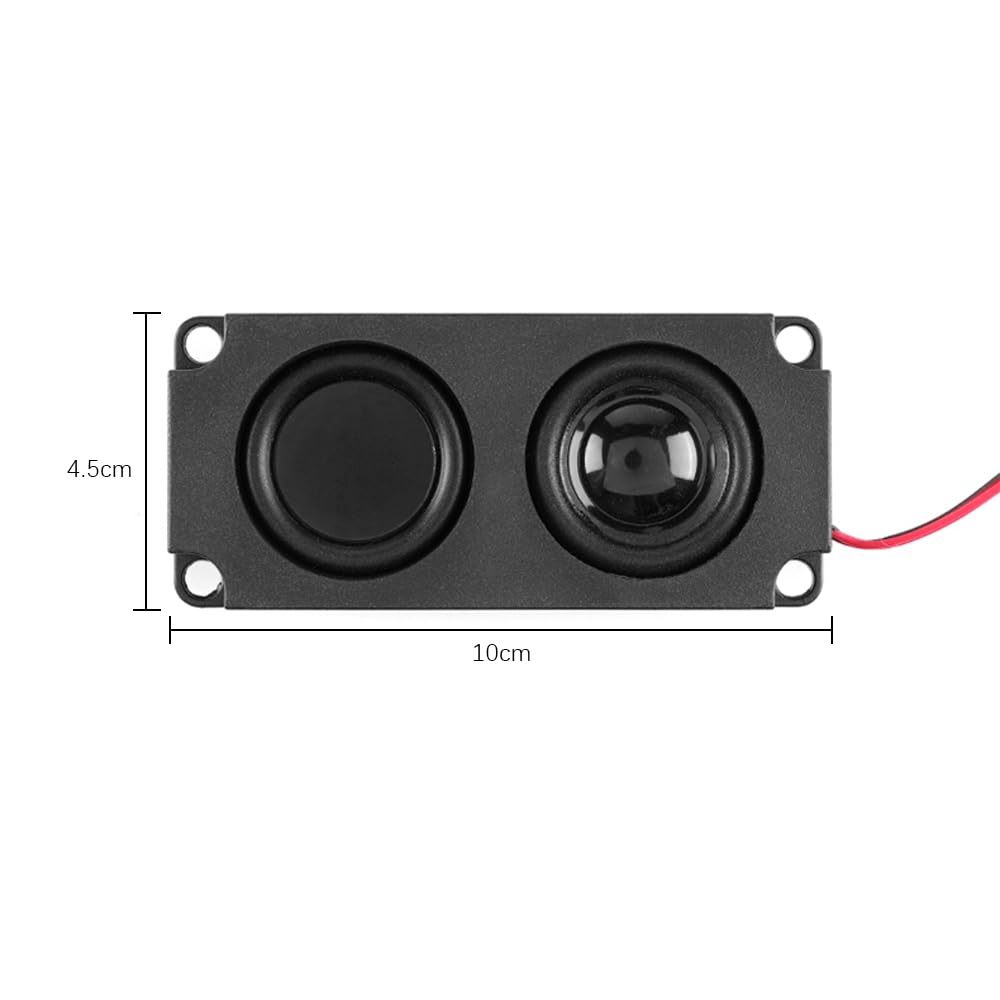 4 Pezzi Mini Altoparlante a Doppia cavità 5 W 8 Ohm 3,3 V 5 V con interfaccia a 2 Pin