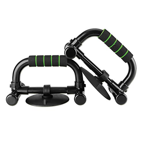 Wakauto 1 par de ventosas práticas e duráveis com suporte para flexão e suporte push-up com armação