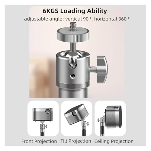 Soporte suelo 360 para crear contenido en casa con tu gimbal de 1/4 en altura de 22 a 82cm 4